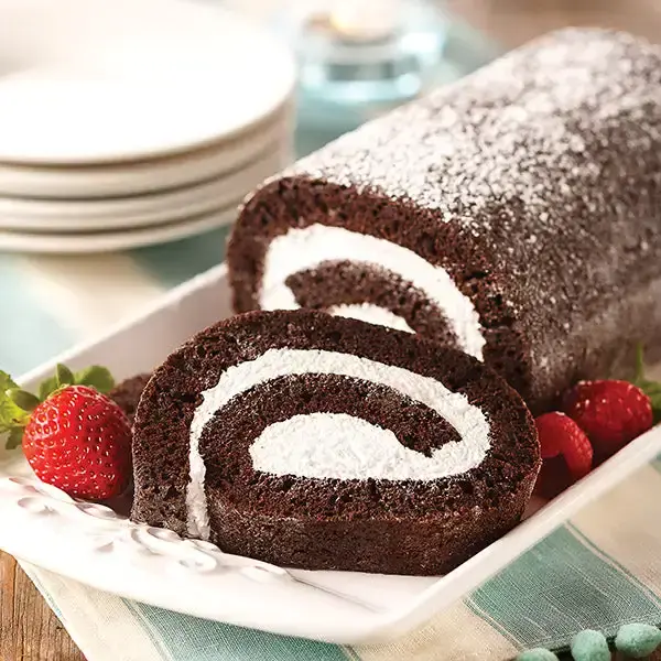 Chocolate Creme Swirl Cake