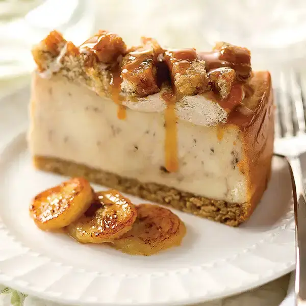 Bananas Foster Cheesecake