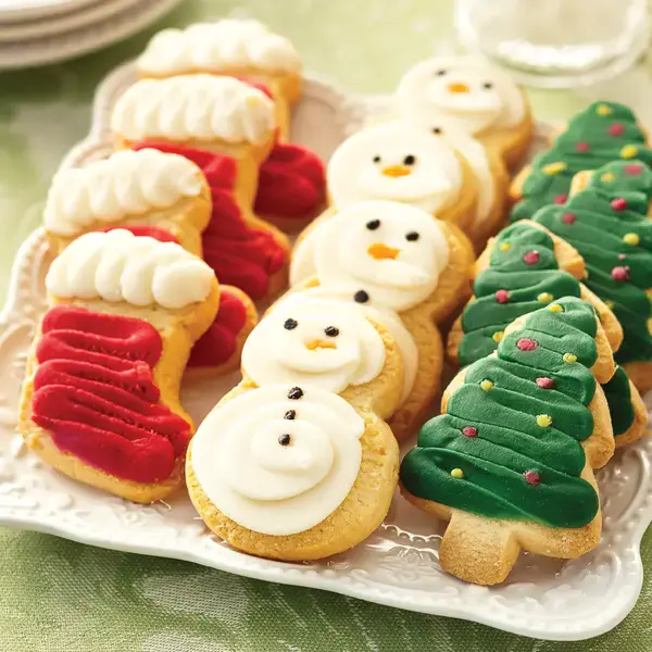 Holiday Frosted Cookies