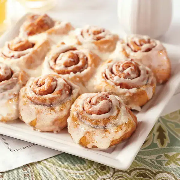 Iced Cinnamon Rolls