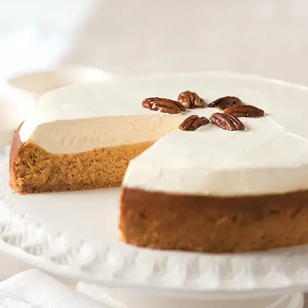 Cognac Pumpkin Cheesecake