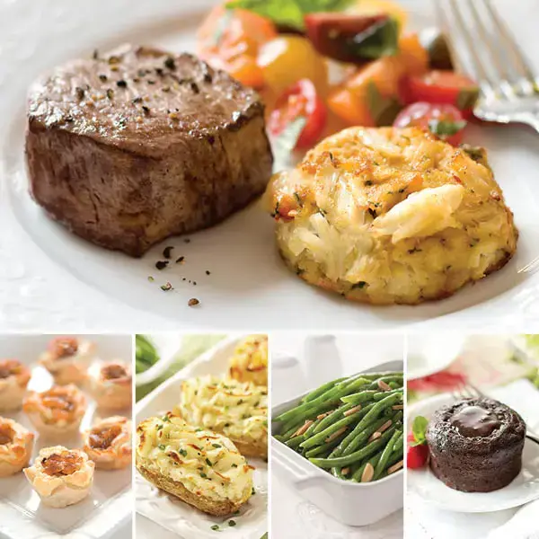 Deluxe Land & Sea Meal for Two