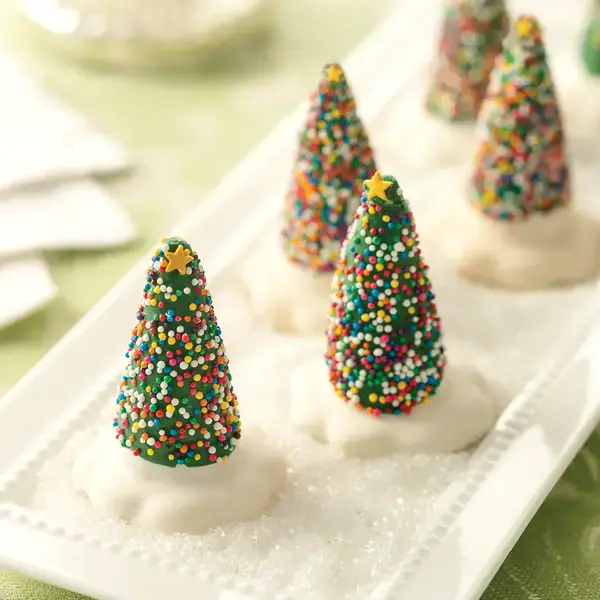 Christmas Tree Truffles