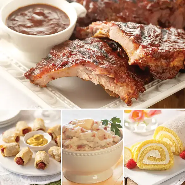 Baby Back Rib Dinner for Two