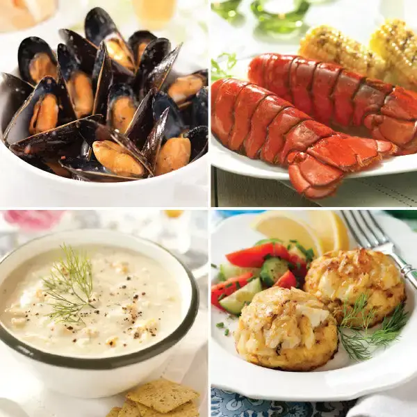 Seafood Entrée Sampler for Two