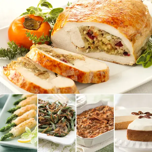 Stuffed Turkey Roast Complete Dinner - Medium