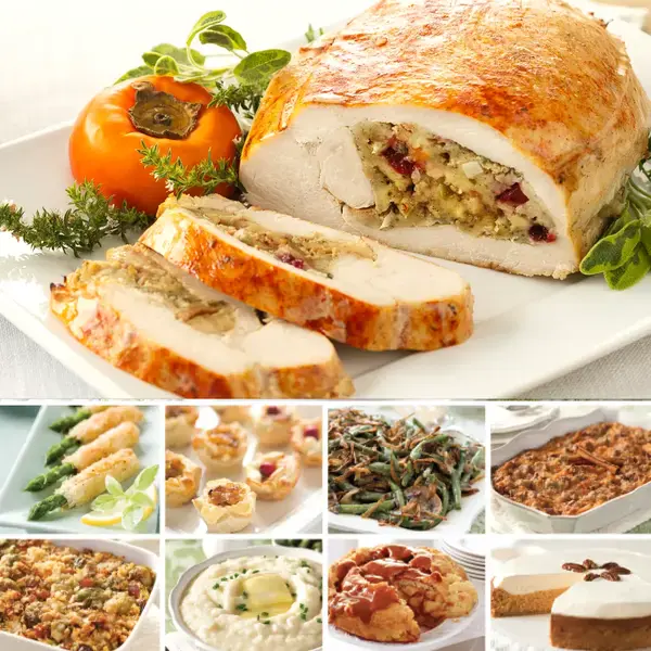 Stuffed Turkey Roast Complete Dinner - Large